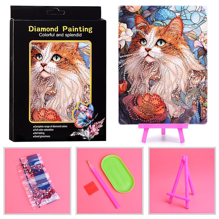 Мозаика алмазная 00-7616 "Грация" 15*20см