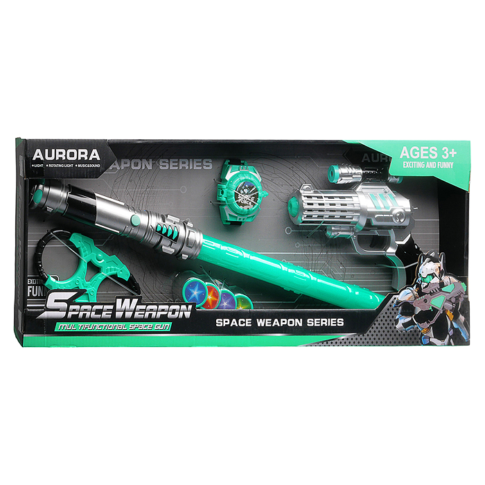 Фото к товару Набор оружия 841-6 "Дуэль" (свет, звук) на батарейках, в коробке Набор оружия 841-6 "Дуэль" (свет, звук) на батарейках, в коробке