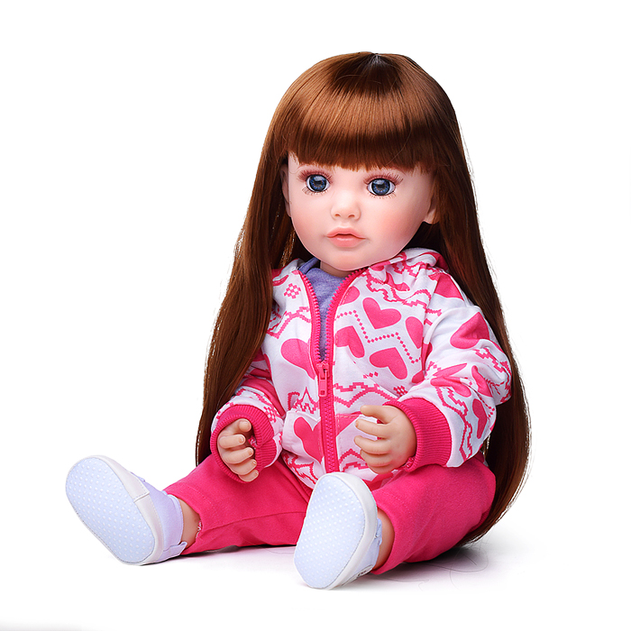Кукла ADJX88-62 "Элла" с аксессуарами, со звуком, в коробке