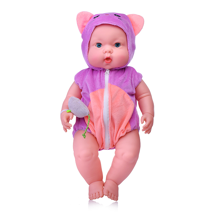 Фото к товару Пупс DH2377E "Сашенька" с аксессуарами , в коробке Пупс DH2377E "Сашенька" с аксессуарами , в коробке