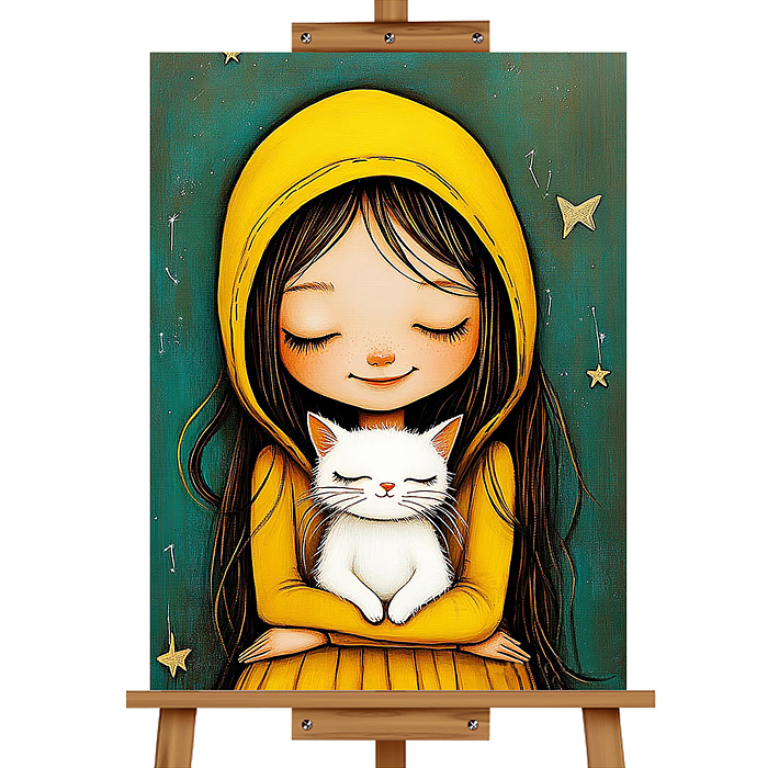 Набор для рисования MKR3020-50 "Картина по номерам 30х20 см. Доверие"