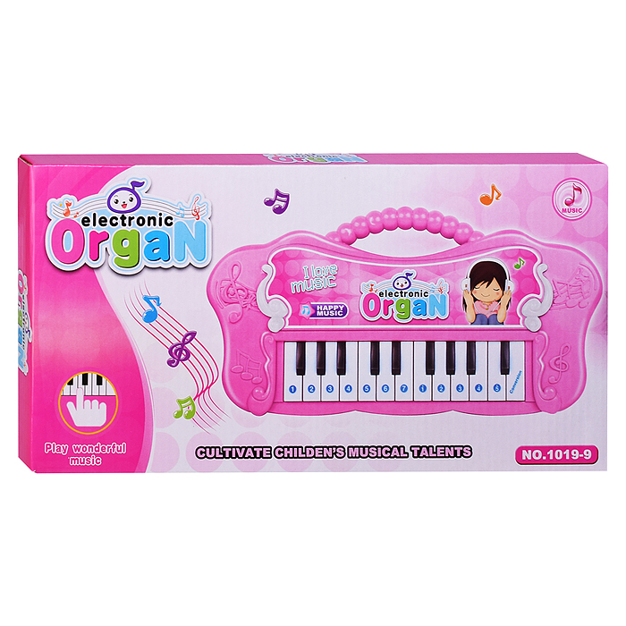 Синтезатор 1019-9 "Волшебные звуки" в коробке