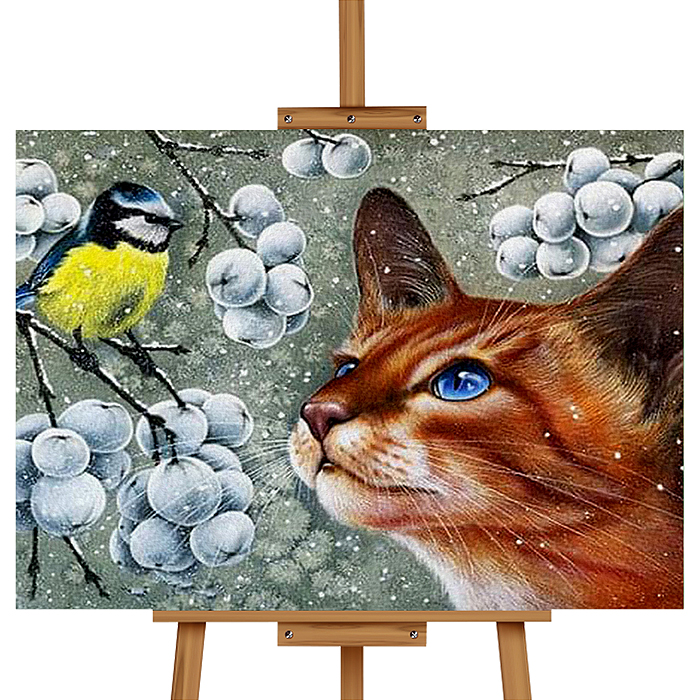 Набор для рисования MKR3020-31 "Картина по номерам 30х20 см. Увлечение" 