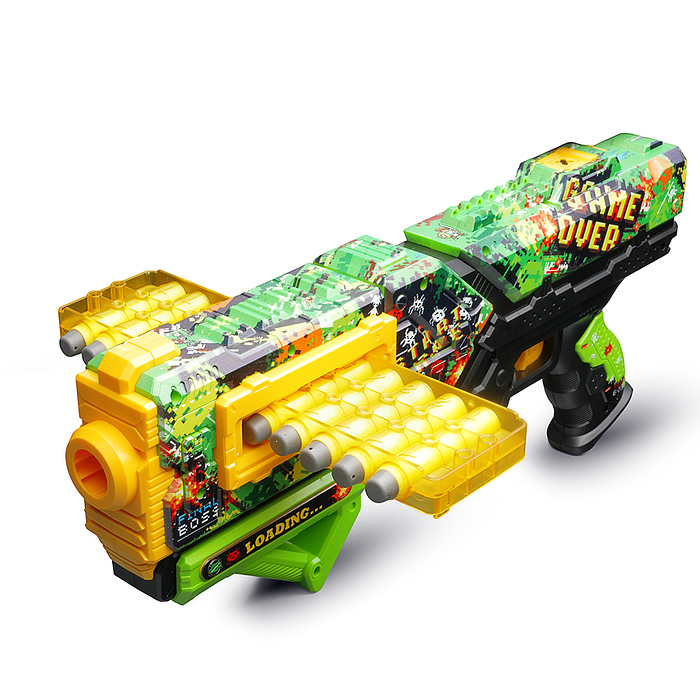 Бластер JLX8649 "Разрушитель" с полимерными пулями, в коробке