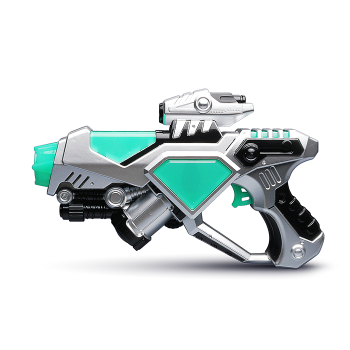 Набор оружия 840-3 "Зеленая миля" (свет, звук) на батарейках, в коробке