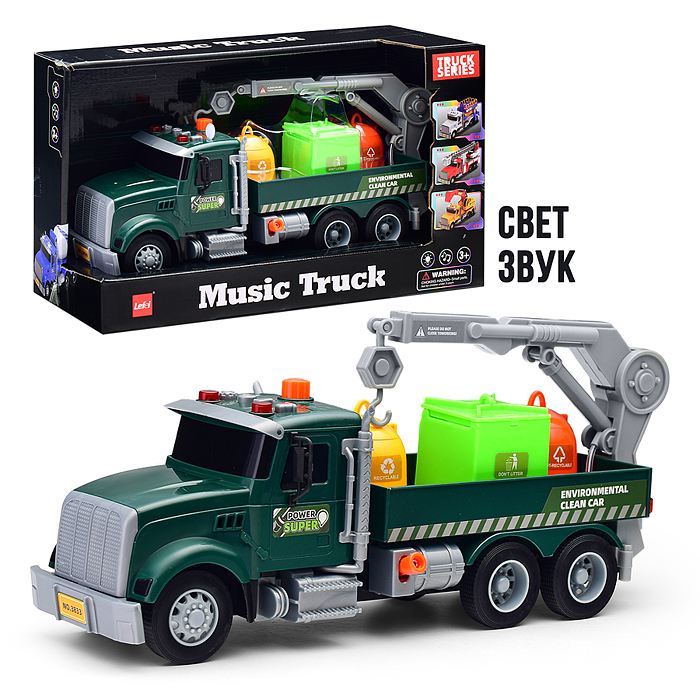 Машина 3833 "Эколог" в коробке Машина 3833 "Эколог" в коробке