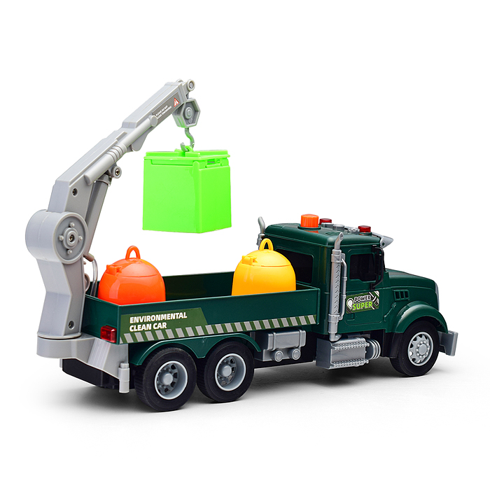 Фото к товару Машина 3833 "Эколог" в коробке Машина 3833 "Эколог" в коробке