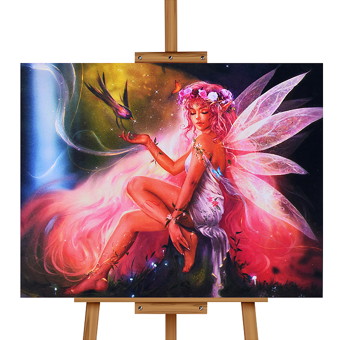 Мозаика алмазная MKA4030-87 "Фея" 30*40см.