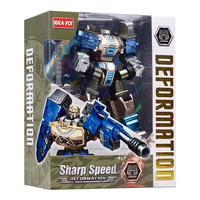 Фото к товару Робот XL91851B "Боец" в коробке Робот XL91851B "Боец" в коробке