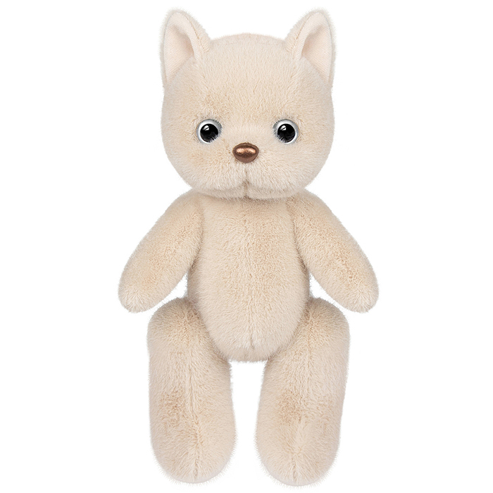 Котик Бежевый, 20 см, в коробке