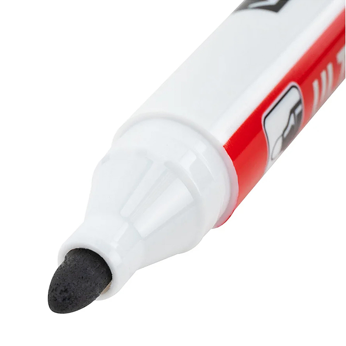 Маркер стираемый для белой доски черный "Ultra whiteboad marker" 3 мм, с клипом