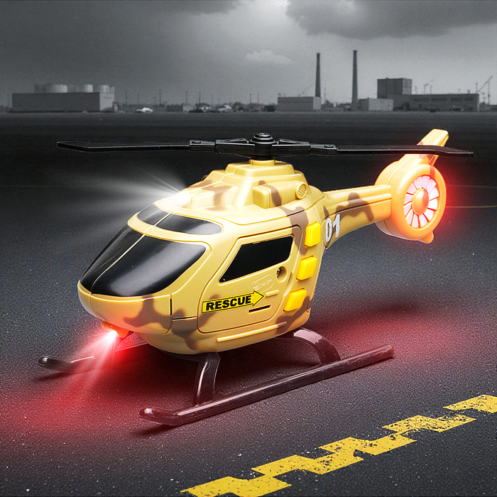 Вертолет WY1108G "Горизонталь" 1:32 (свет, звук) в коробке