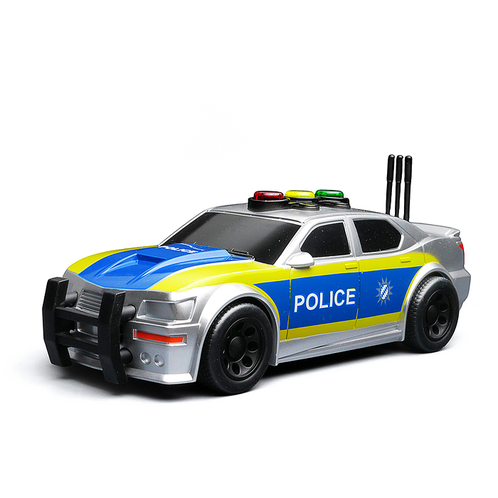 Машина WY1150B "Полиция" 1:32 (свет, звук) в коробке