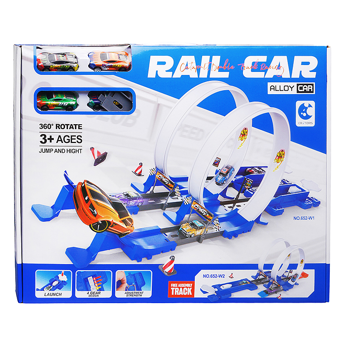 Трек 652-W2 "Турбо-Трасса" в коробке