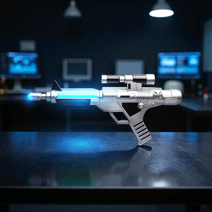 Набор оружия 841-2 "Защитник вселенной" (свет, звук) на батарейках, в коробке