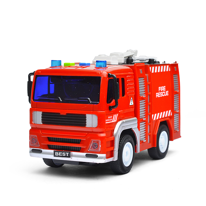 Фото к товару Машина WY550-6 "Пожарная служба" в коробке Машина WY550-6 "Пожарная служба" в коробке