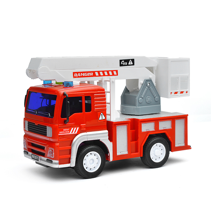Фото к товару Машина WY550-6 "Пожарная служба" в коробке Машина WY550-6 "Пожарная служба" в коробке
