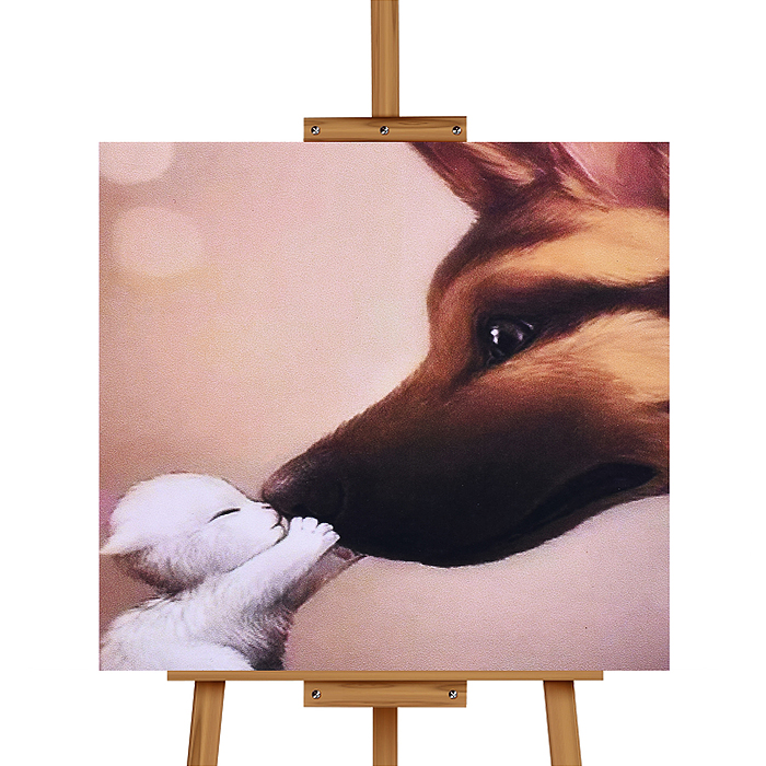 Фото к товару Мозаика алмазная MKA2020-26 "Друзья" 20*20 см. Мозаика алмазная MKA2020-26 "Друзья" 20*20 см.