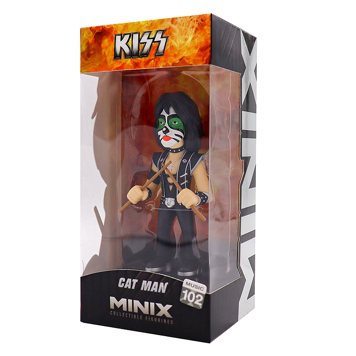 Фото к товару Коллекционная фигурка "Kiss" Cat Man - "Кисс" Питер Крисс, 12 см, Коллекционная фигурка "Kiss" Cat Man - "Кисс" Питер Крисс, 12 см,