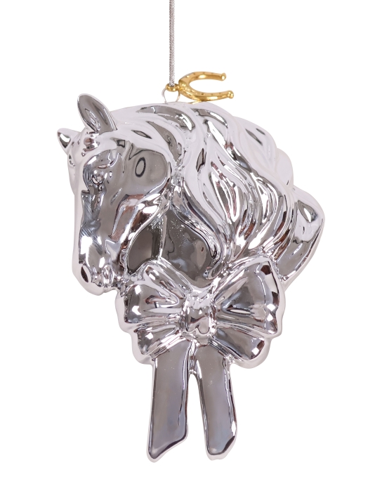 Новогоднее подвесное украшение из фарфора 5,7x2,2x8,6см