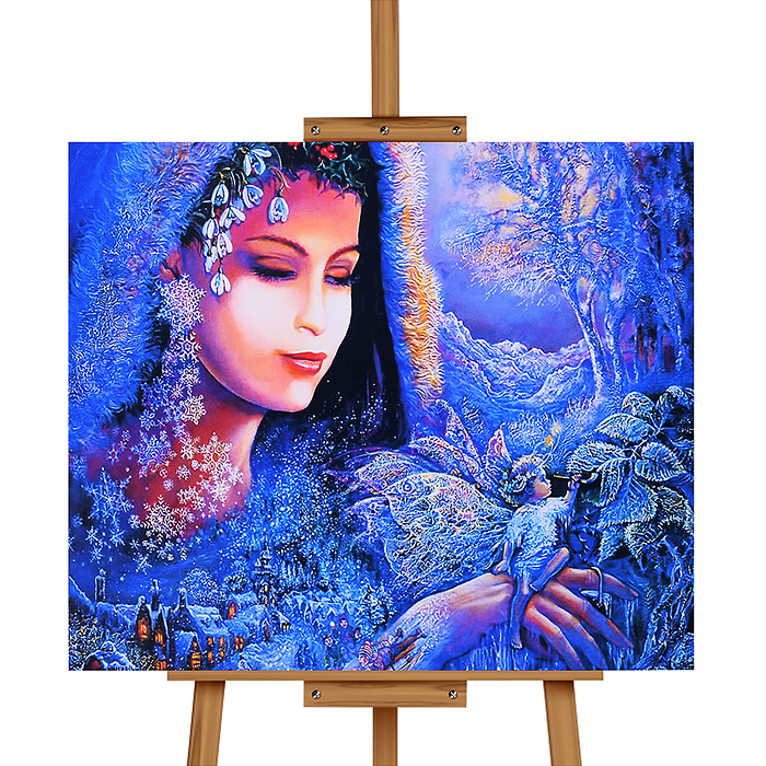 Фото к товару Мозаика алмазная MKA5040-57 "Чарующая девушка" 40*50см. Мозаика алмазная MKA5040-57 "Чарующая девушка" 40*50см.