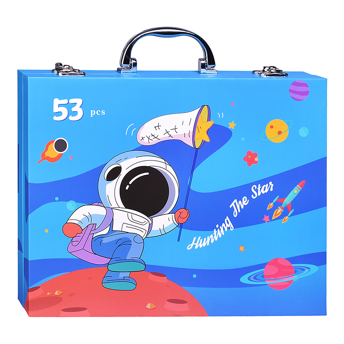 Набор для юного художника Bi-010-057 "Юный космонавт " (53 предмета) 