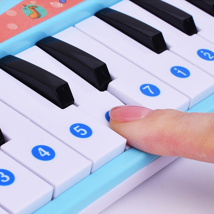 Синтезатор 1019-19 "Радужные ноты" в коробке