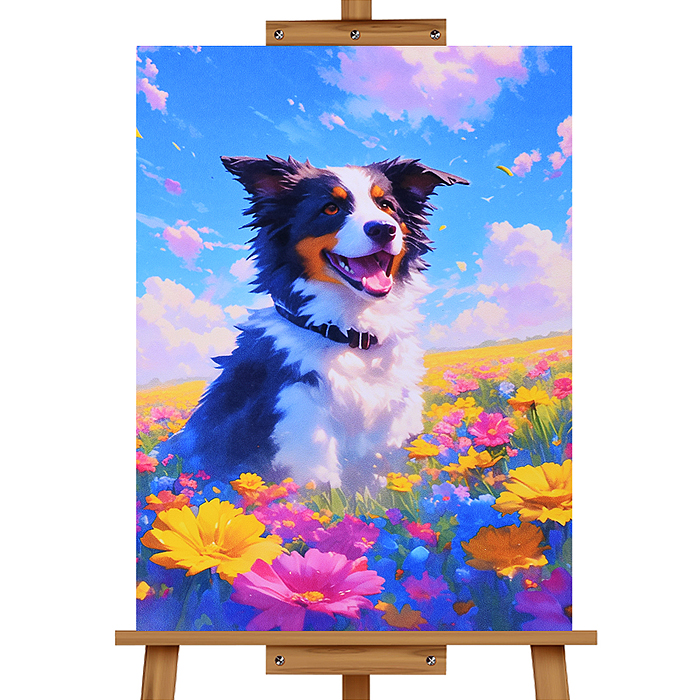 Мозаика алмазная MKA4030-71 "Четвероногий друг" 30*40см.