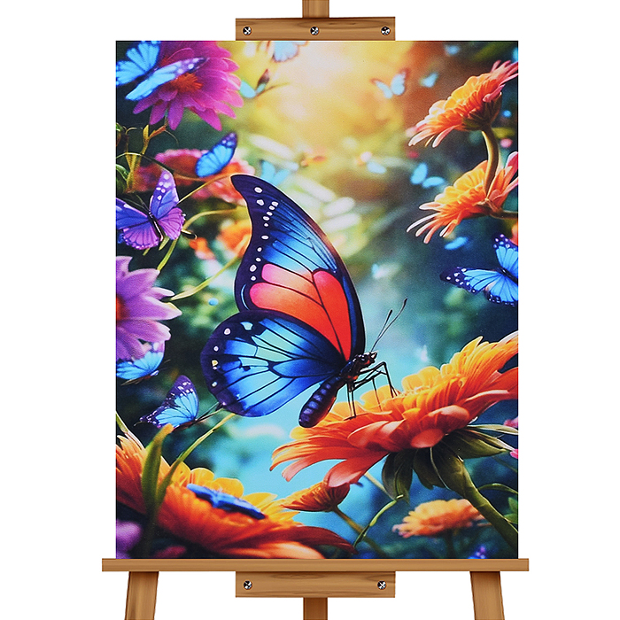 Мозаика алмазная MKA4030-95 "Бабочка" 30*40см.