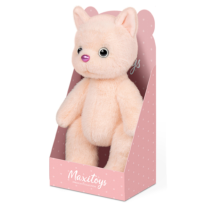 Котик Персиковый, 20 см, в коробке