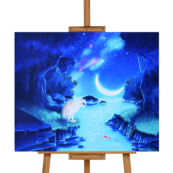 Мозаика алмазная MKA5040-44 "Северное сияние" 40*50см.