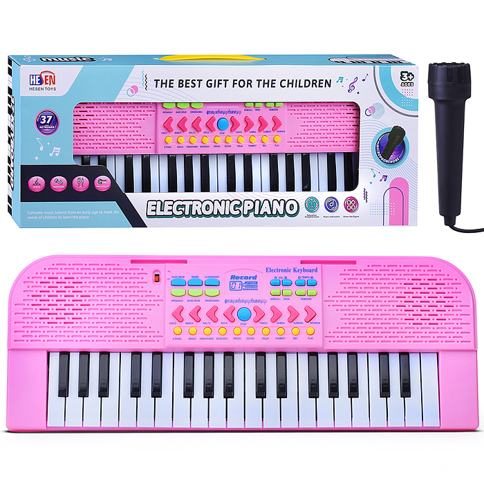 Синтезатор AB-3768C "Волшебные ноты" в коробке