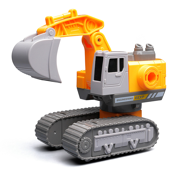 Фото к товару Робот ECXP2501B-2 трансформирующийся в дорожную технику, в коробке Робот ECXP2501B-2 трансформирующийся в дорожную технику, в коробке