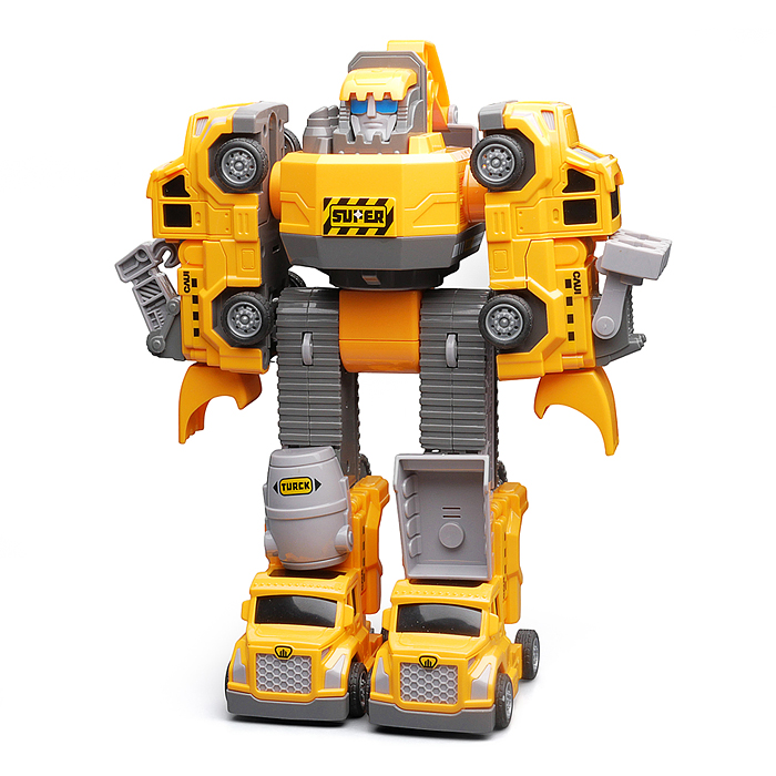 Фото к товару Робот ECXP2501B-2 трансформирующийся в дорожную технику, в коробке Робот ECXP2501B-2 трансформирующийся в дорожную технику, в коробке