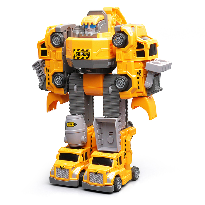 Фото к товару Робот ECXP2501B-2 трансформирующийся в дорожную технику, в коробке Робот ECXP2501B-2 трансформирующийся в дорожную технику, в коробке