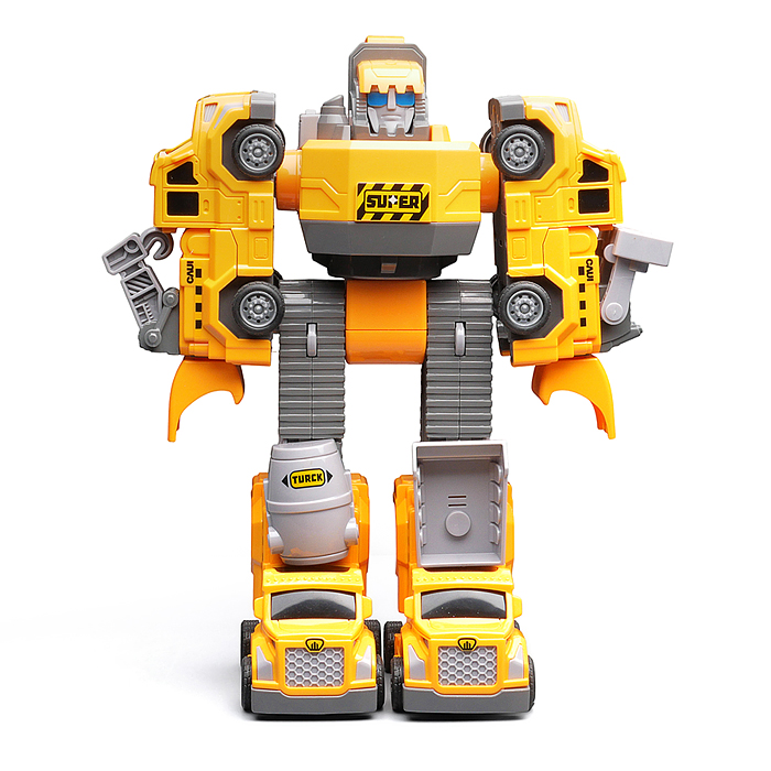 Фото к товару Робот ECXP2501B-2 трансформирующийся в дорожную технику, в коробке Робот ECXP2501B-2 трансформирующийся в дорожную технику, в коробке