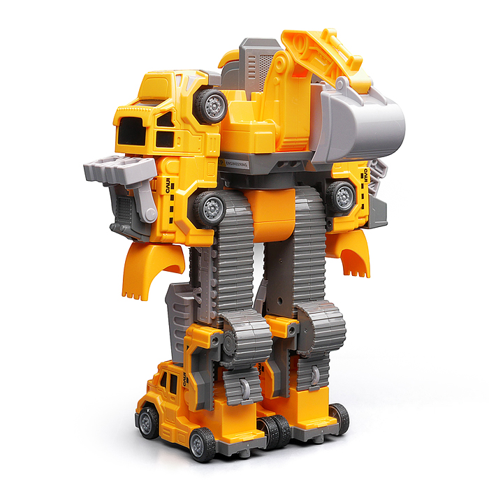 Фото к товару Робот ECXP2501B-2 трансформирующийся в дорожную технику, в коробке Робот ECXP2501B-2 трансформирующийся в дорожную технику, в коробке