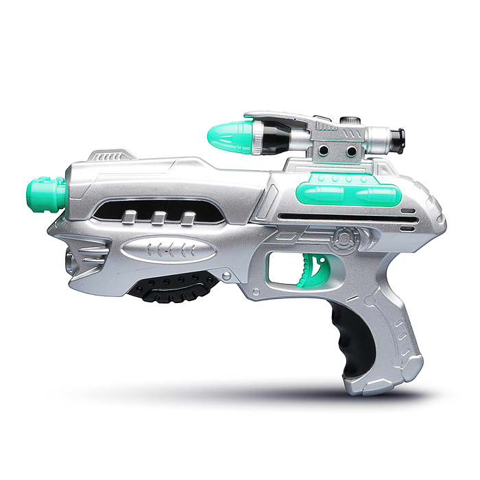 Набор оружия 841-8 "Космический бой" (свет, звук) на батарейках, в коробке