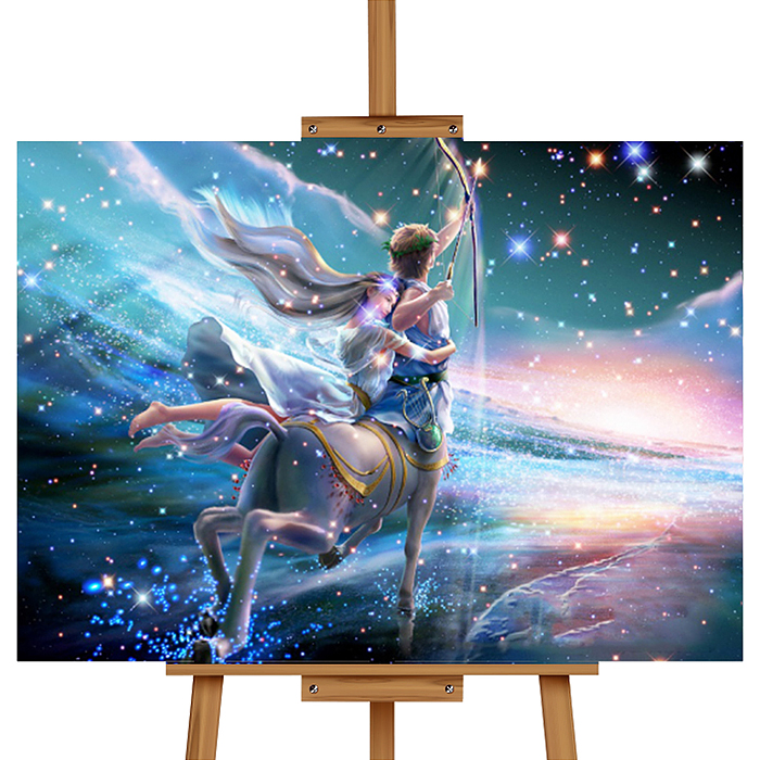 Мозаика алмазная MKA5040-47 "Стрелец" 40*50см.