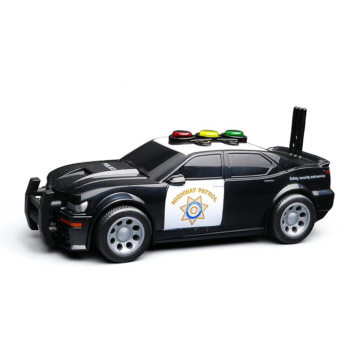 Машина WY1150A "Дорожная полиция" 1:32 (свет, звук) в коробке
