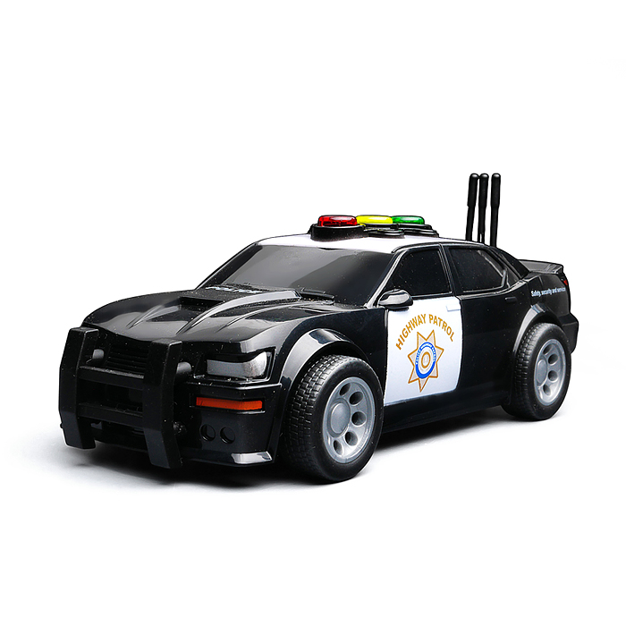 Машина WY1150A "Дорожная полиция" 1:32 (свет, звук) в коробке