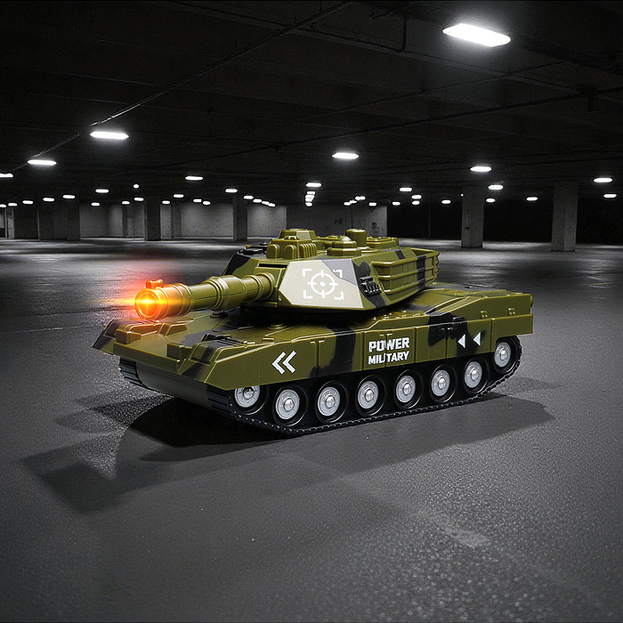 Танк WY1153A "Боевая атака" 1:32 (свет. Звук) в коробке