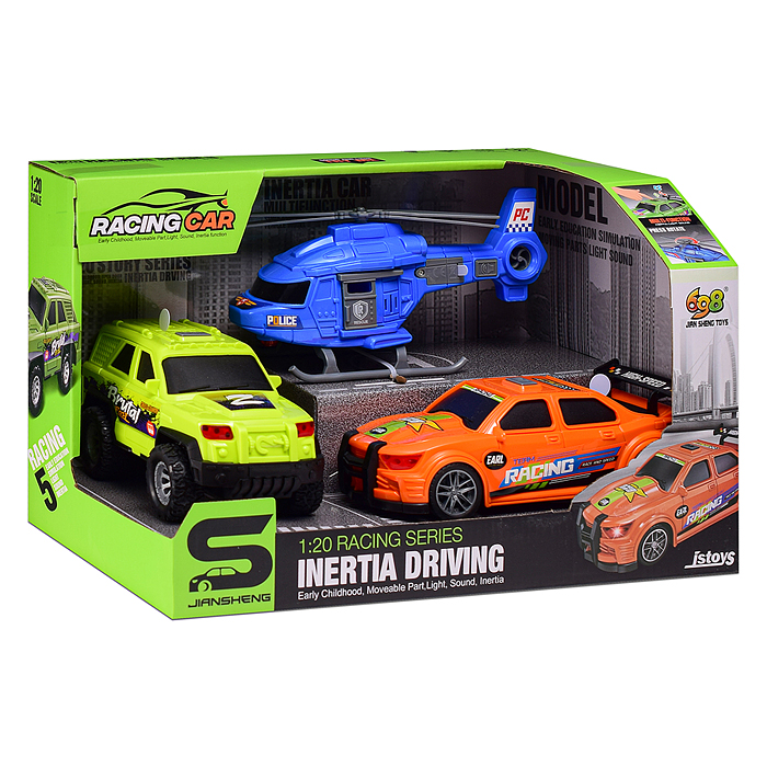 Машина JS200K "ДрайвСити" 1:20 в коробке