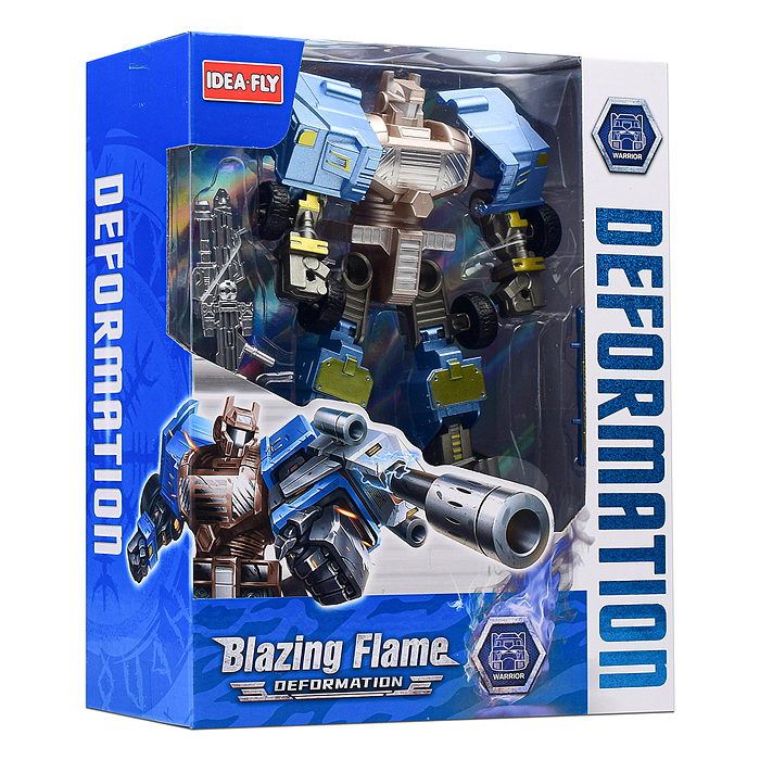 Фото к товару Робот XL91851C "Воин огня" в коробке Робот XL91851C "Воин огня" в коробке