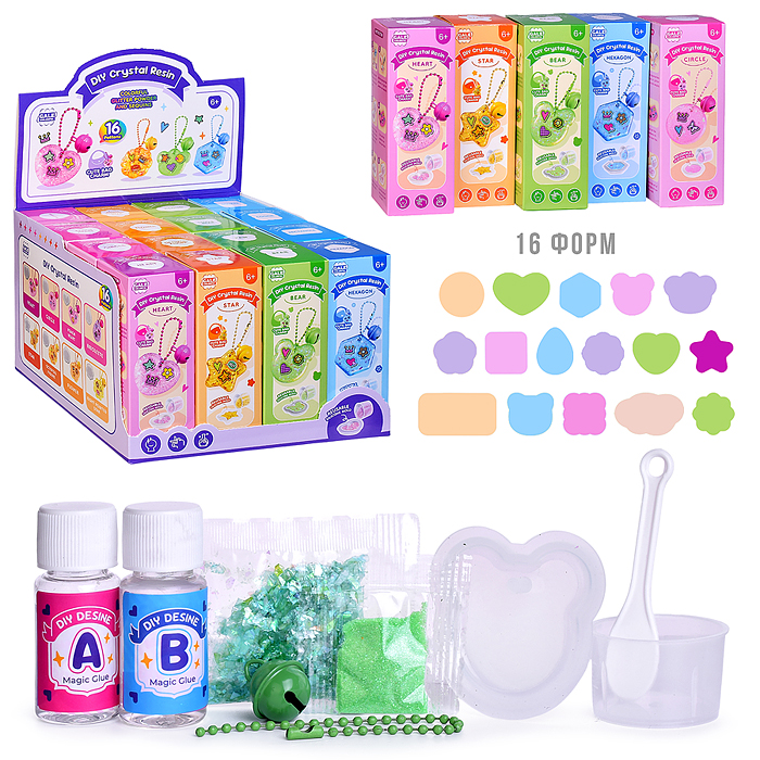 Набор творческая мастерская JX331 "Делаем подвеску" в коробке