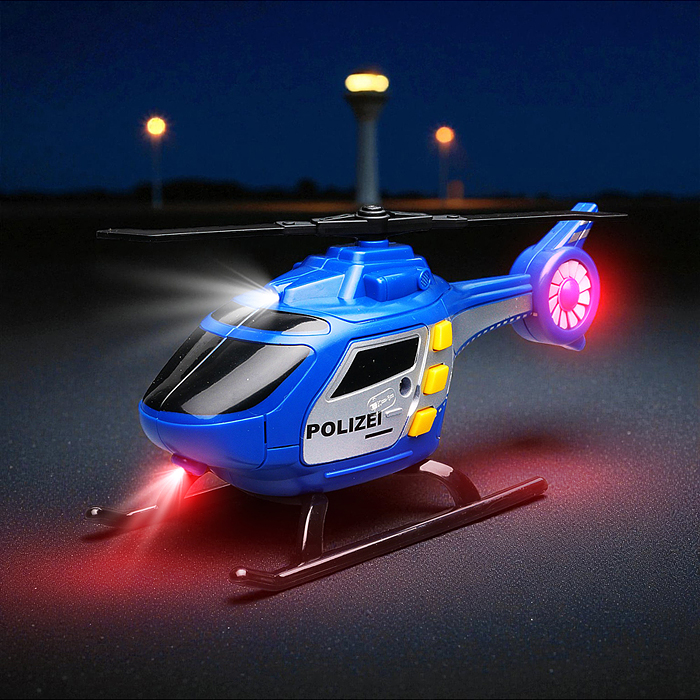 Вертолет WY1108C "Полиция" 1:32 (свет, звук) в коробке