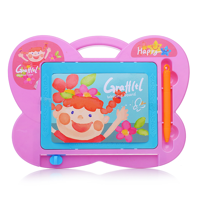 Доска для рисования 9811Q "Бабочка фантазий" в пакете