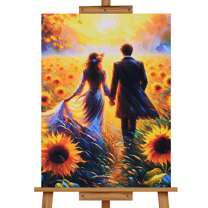 Мозаика алмазная MKA4030-85 "Романтичная пара" 30*40см.