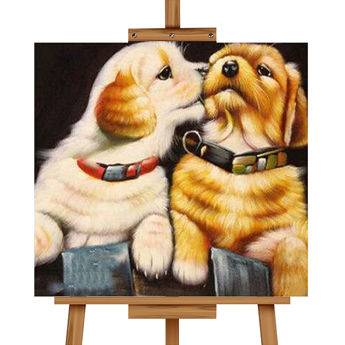 Мозаика алмазная MKA2020-24 "Нежные чувства" 20*20см.