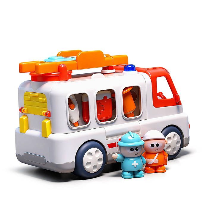 Машина YL519 "Скорая помощь" в коробке
